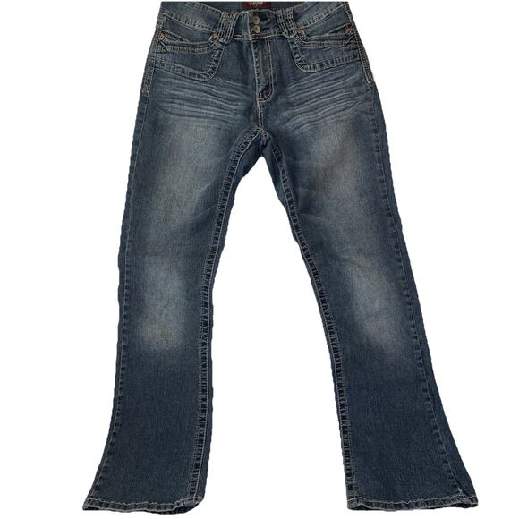 Angels Vintage Y2K Boot Cut Jeans Size 10 - Picture 1 of 7